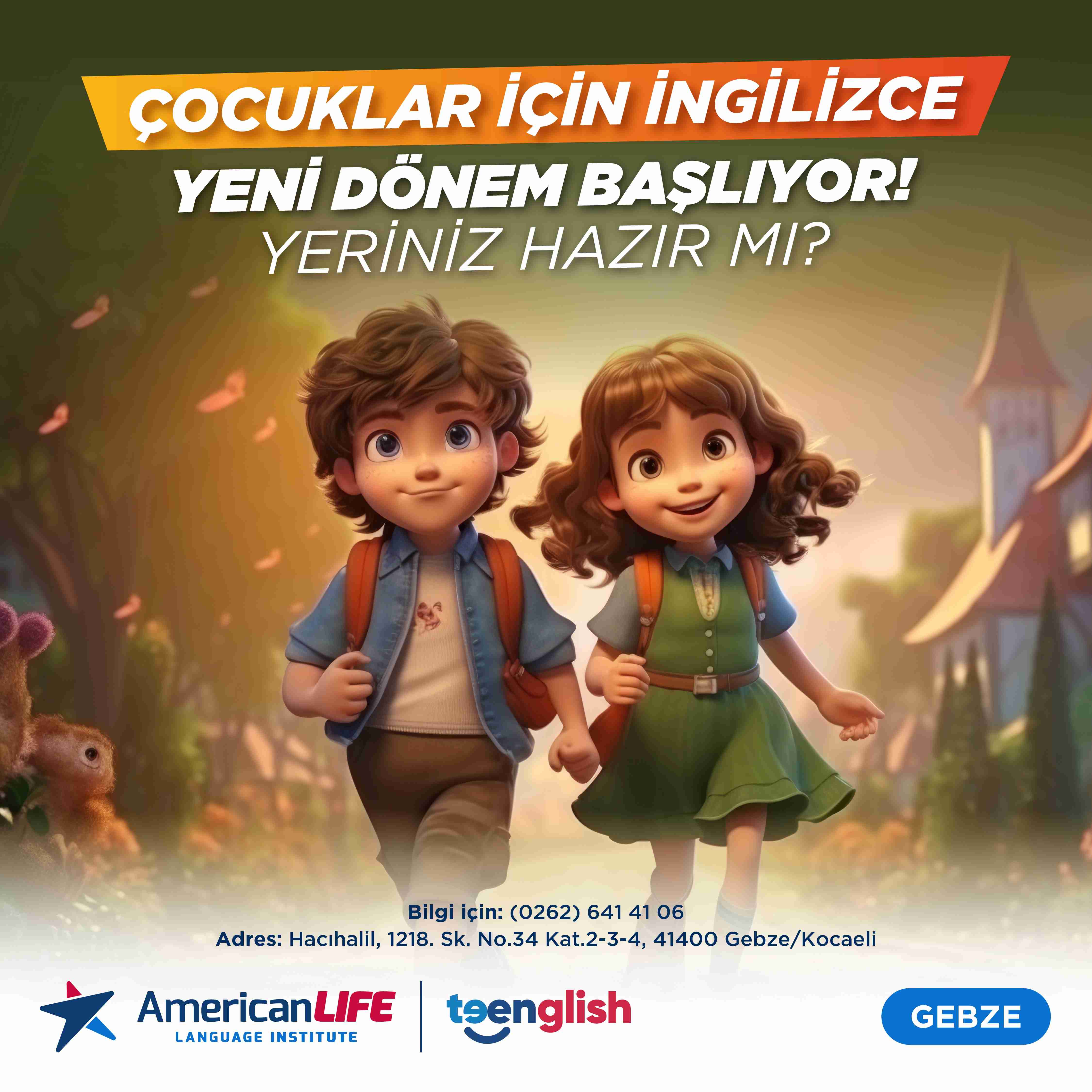 Gebze Teen Çocuklar İçin İngilizce